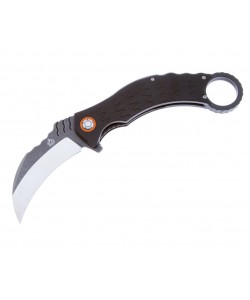 Нож складной QSP Knife Eagle 7,7 см, сталь D2, рукоять G10 Black