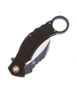 Нож складной QSP Knife Eagle 7,7 см, сталь D2, рукоять G10 Black