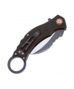 Нож складной QSP Knife Eagle 7,7 см, сталь D2, рукоять G10 Black