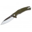 Нож складной QSP Knife Snipe 9,1 см, сталь D2, рукоять G10 Green - фото № 1