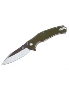 Нож складной QSP Knife Snipe 9,1 см, сталь D2, рукоять G10 Green