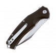 Нож складной QSP Knife Snipe 9,1 см, сталь D2, рукоять G10 Black - фото № 2