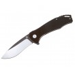 Нож складной QSP Knife Raven 8,6 см, сталь D2, рукоять G10 Black - фото № 1