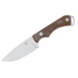 Нож QSP Knife Workaholic 8,9 см, сталь N690, рукоять Micarta Brown - фото № 1