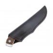 Нож QSP Knife Workaholic 8,9 см, сталь N690, рукоять Micarta Brown - фото № 4