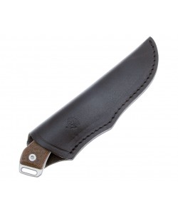 Нож QSP Knife Workaholic 8,9 см, сталь N690, рукоять Micarta Brown