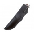 Нож QSP Knife Workaholic 8,9 см, сталь N690, рукоять Micarta Brown - фото № 5