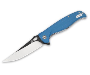 Нож складной QSP Knife Gavial 10,2 см, сталь D2, рукоять G10 Blue