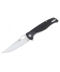 Нож складной QSP Knife Gavial 10,2 см, сталь D2, рукоять G10 Black