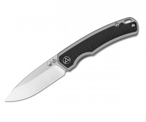 Нож складной QSP Knife Puffin 7,6 см, сталь S35VN, рукоять Titanium Gray
