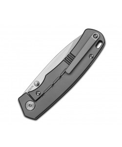 Нож складной QSP Knife Puffin 7,6 см, сталь S35VN, рукоять Titanium Gray