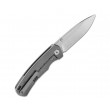 Нож складной QSP Knife Puffin 7,6 см, сталь S35VN, рукоять Titanium Gray - фото № 3