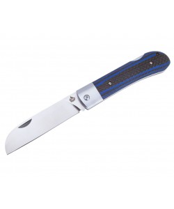 Нож складной QSP Knife Worker 8,8 см, сталь N690, рукоять Carbon Blue