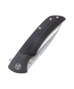 Нож складной QSP Knife Harpyie 9,5 см, сталь S35VN, рукоять G10 Black