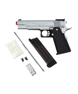 Страйкбольный пистолет Tokyo Marui Colt Hi-Capa 5.1 STAINLESS GBB