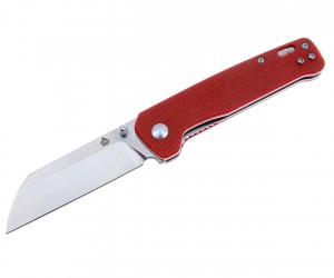 Нож складной QSP Knife Penguin 7,8 см, сталь D2, рукоять Micarta Red