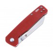 Нож складной QSP Knife Penguin 7,8 см, сталь D2, рукоять Micarta Red - фото № 2