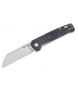 Нож складной QSP Knife Penguin 7,8 см, сталь D2, рукоять Carbon Blue