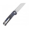 Нож складной QSP Knife Penguin 7,8 см, сталь D2, рукоять Carbon Blue - фото № 2