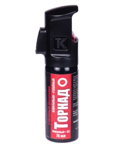 Газовый баллончик «Торнадо» аэрозольно-струйный, 75 мл (с ЛЦУ)