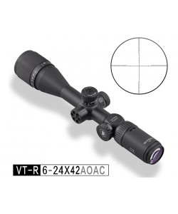 Оптический прицел Discovery VT-R 6-24x42AOAC, HMD, подсветка, на «л/хвост»