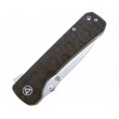 Нож складной QSP Knife Hawk 8,2 см, сталь CPM S35VN, рукоять Carbon Dark Gray - фото № 2