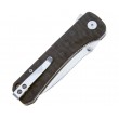 Нож складной QSP Knife Hawk 8,2 см, сталь CPM S35VN, рукоять Carbon Dark Gray - фото № 4