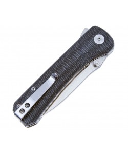 Нож складной QSP Knife Hawk 8,2 см, сталь 14C28N, рукоять Micarta Black