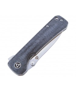 Нож складной QSP Knife Hawk 8,2 см, сталь 14C28N, рукоять Micarta Black
