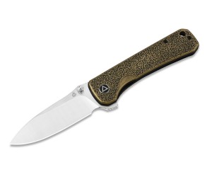 Нож складной QSP Knife Hawk 8,2 см, сталь 14C28N, рукоять Brass