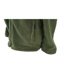 Кофта флисовая тактическая с капюшоном (зеленая)