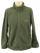 Кофта флисовая тактическая с капюшоном (зеленая)