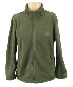 Кофта флисовая тактическая с капюшоном (зеленая)