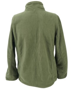 Кофта флисовая тактическая с капюшоном (зеленая)