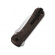 Нож складной QSP Knife Hawk 8,2 см, сталь 14C28N, рукоять Copper - фото № 2