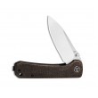Нож складной QSP Knife Hawk 8,2 см, сталь 14C28N, рукоять Copper - фото № 3