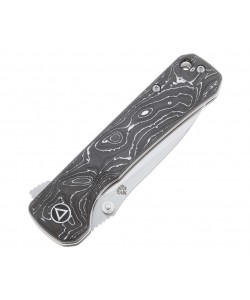 Нож складной QSP Knife Hawk 8,2 см, сталь S35VN, рукоять Carbon Gray