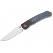 Нож складной QSP Knife Gannet 8,6 см, сталь 154CM, рукоять Micarta Black - фото № 1