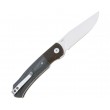 Нож складной QSP Knife Gannet 8,6 см, сталь 154CM, рукоять Micarta Black - фото № 2