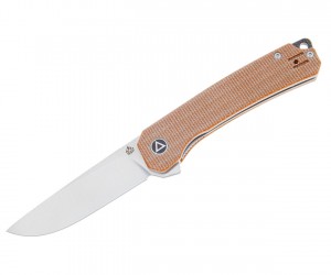 Нож складной QSP Knife Osprey 8,2 см, сталь 14C28N, рукоять Micarta Brown