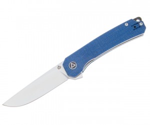 Нож складной QSP Knife Osprey 8,2 см, сталь 14C28N, рукоять Micarta Blue