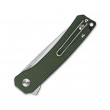 Нож складной QSP Knife Osprey 8,2 см, сталь 14C28N, рукоять Micarta Green - фото № 2