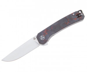 Нож складной QSP Knife Osprey 8,2 см, сталь 14C28N, рукоять Carbon Grey