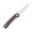 Нож складной QSP Knife Osprey 8,2 см, сталь 14C28N, рукоять Carbon Grey - фото № 2