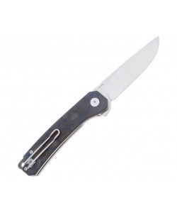 Нож складной QSP Knife Osprey 8,2 см, сталь 14C28N, рукоять Carbon Grey/Blue