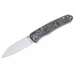 Нож складной QSP Knife Otter 6,9 см, сталь S35VN, рукоять Aluminium Grey - фото № 1