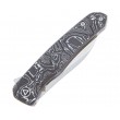 Нож складной QSP Knife Otter 6,9 см, сталь S35VN, рукоять Aluminium Grey - фото № 3