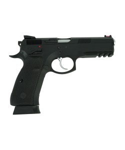 Страйкбольный пистолет KJW CZ-75 SP-01 Shadow GBB Black