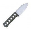 Нож QSP Knife Canary 6,3 см, сталь 14C28N, рукоять Micarta Green - фото № 2