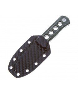 Нож QSP Knife Canary 6,3 см, сталь 14C28N, рукоять Micarta Green